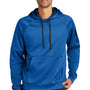Nike Mens Therma-Fit Fleece Hooded Sweatshirt Hoodie w/ Pouch Pocket - Game Royal Blue