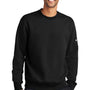 Nike Mens Club Fleece Crewneck Sweatshirt - Black