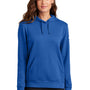 Nike Womens Club Fleece Hooded Sweatshirt Hoodie w/ Pouch Pockets - Game Royal Blue