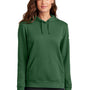 Nike Womens Club Fleece Hooded Sweatshirt Hoodie w/ Pouch Pockets - Gorge Green
