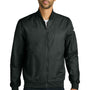 Nike Mens Full Zip Bomber Jacket - Black