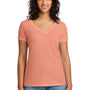 Next Level Womens Ideal Jersey Short Sleeve V-Neck T-Shirt - Light Orange