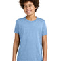 Next Level Youth CVC Jersey Short Sleeve Crewneck T-Shirt - Heather Columbia Blue