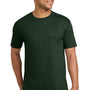 Next Level Mens Jersey Short Sleeve Crewneck T-Shirt - Black Forest Green