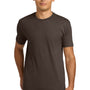 Next Level Mens CVC Jersey Short Sleeve Crewneck T-Shirt - Espresso Brown