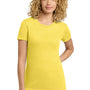 Next Level Womens CVC Jersey Short Sleeve Crewneck T-Shirt - Banana Cream Yellow - Closeout