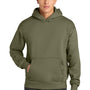 Next Level Mens Heavyweight Hooded Sweatshirt Hoodie w/ Pouch Pocket - Light Olive Green - COMING SOON