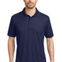 Ogio Mens Caliber 2.0 Moisture Wicking Short Sleeve Polo Shirt - Navy Blue