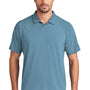 Ogio Mens Motion Moisture Wicking Short Sleeve Polo Shirt - Mist Blue