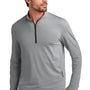 Ogio Mens Motion Moisture Wicking 1/4 Zip Sweatshirt w/ Pocket - Greystone