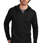 Ogio Mens Revive Full Zip Hooded Sweatshirt Hoodie w/ Pockets - Blacktop