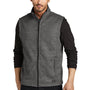 Ogio Mens Grit Fleece Full Zip Vest - Heather Diesel Grey