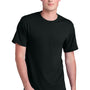 Port & Company Mens Core Blend Recycled Short Sleeve Crewneck T-Shirt - Jet Black