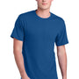Port & Company Mens Core Blend Recycled Short Sleeve Crewneck T-Shirt - True Royal Blue