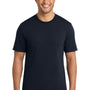 Port & Company Mens Short Sleeve Crewneck T-Shirt - Deep Navy Blue