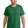 Port & Company Mens CVC Short Sleeve Crewneck T-Shirt - Heather Athletic Kelly Green