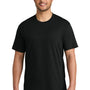 Port & Company Mens CVC Short Sleeve Crewneck T-Shirt - Black