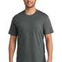 Port & Company Mens CVC Short Sleeve Crewneck T-Shirt - Charcoal Grey