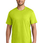 Port & Company Mens CVC Short Sleeve Crewneck T-Shirt - Charge Green
