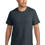 Port & Company Mens CVC Short Sleeve Crewneck T-Shirt - Heather Dark Grey