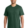 Port & Company Mens CVC Short Sleeve Crewneck T-Shirt - Forest Green