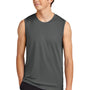 Port & Company Mens DryZone Moisture Wicking Performance Tank Top - Charcoal Grey