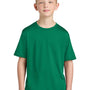 Port & Company Youth Dry Zone Performance Moisture Wicking Short Sleeve Crewneck T-Shirt - Kelly Green