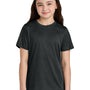 Port & Company Youth Heather Performance Short Sleeve Crewneck T-Shirt - Heather Black - COMING SOON