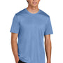 Port & Company Mens Heather Performance Short Sleeve Crewneck T-Shirt - Heather Carolina Blue - COMING SOON