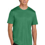 Port & Company Mens Heather Performance Short Sleeve Crewneck T-Shirt - Heather Kelly Green - COMING SOON