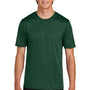 Port & Company Mens Heather Performance Short Sleeve Crewneck T-Shirt - Vintage Forest Green - COMING SOON