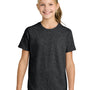 Port & Company Youth Easy Short Sleeve Crewneck T-Shirt - Heather Black - COMING SOON