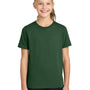Port & Company Youth Easy Short Sleeve Crewneck T-Shirt - Forest Green - COMING SOON