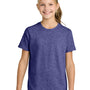 Port & Company Youth Easy Short Sleeve Crewneck T-Shirt - Heather Purple - COMING SOON