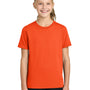 Port & Company Youth Easy Short Sleeve Crewneck T-Shirt - Orange - COMING SOON