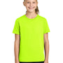 Port & Company Youth Easy Short Sleeve Crewneck T-Shirt - Safety Green - COMING SOON