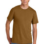 Port & Company Mens Short Sleeve Crewneck T-Shirt - Duck Brown