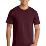 Port & Company Mens Fan Favorite Short Sleeve Crewneck T-Shirt - Athletic Maroon