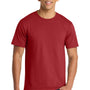 Port & Company Mens Fan Favorite Short Sleeve Crewneck T-Shirt - Bright Red