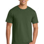Port & Company Mens Fan Favorite Short Sleeve Crewneck T-Shirt - Olive Green