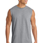 Port & Company Mens Core Tank Top - Heather Grey