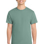 Port & Company Mens Core Short Sleeve Crewneck T-Shirt - Laurel Green - NEW