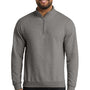 Port & Company Mens Core Fleece 1/4 Zip Sweatshirt - Heather Graphite Grey