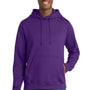 Port & Company Mens Fan Favorite Fleece Hooded Sweatshirt Hoodie w/ Pouch Pocket - Team Purple