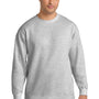 Port & Company Mens Essential Pill Resistant Fleece Crewneck Sweatshirt - Ash Grey