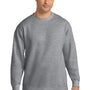 Port & Company Mens Essential Pill Resistant Fleece Crewneck Sweatshirt - Heather Grey