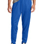 Sport-Tek Mens Moisture Wicking Travel Pants w/ Pockets - True Royal Blue/White