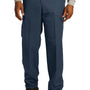 Red Kap Mens Industrial Wrinkle Resistant Cargo Pants w/ Pockets - Navy Blue