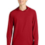 Richardson Mens Clutch Long Sleeve Hooded T-Shirt Hoodie - Red - Coming Soon