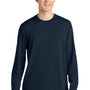 Richardson Mens Clutch Long Sleeve Crewneck T-Shirt - Navy Blue - Coming Soon